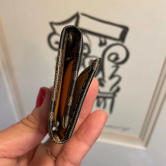 Vintage Fendi Brown Leather Zucca Six Hooks Key - Picture 9 of 10